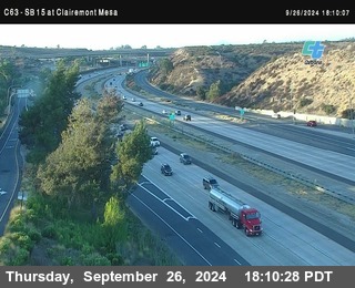 SB 15 at Clairemont Mesa Blvd