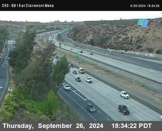 SB 15 at Clairemont Mesa Blvd