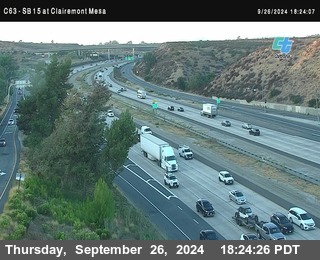 SB 15 at Clairemont Mesa Blvd