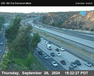 SB 15 at Clairemont Mesa Blvd