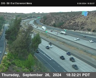 SB 15 at Clairemont Mesa Blvd