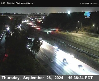 SB 15 at Clairemont Mesa Blvd