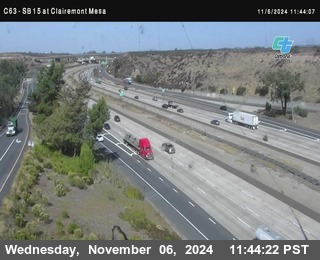 SB 15 at Clairemont Mesa Blvd