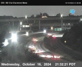 SB 15 at Clairemont Mesa Blvd