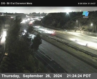 SB 15 at Clairemont Mesa Blvd