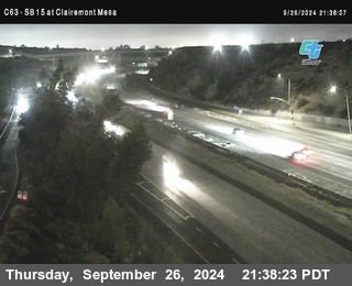 SB 15 at Clairemont Mesa Blvd