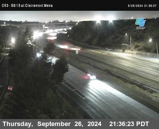 SB 15 at Clairemont Mesa Blvd