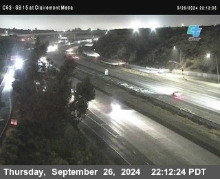 SB 15 at Clairemont Mesa Blvd