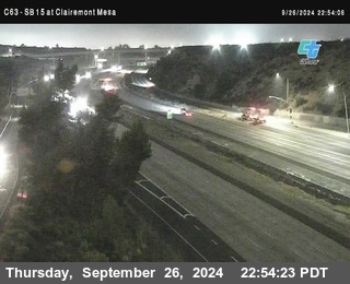 SB 15 at Clairemont Mesa Blvd