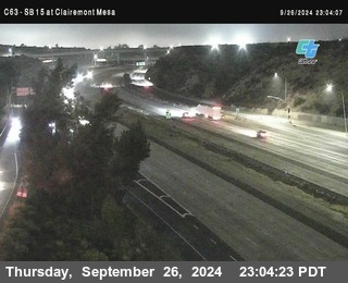 SB 15 at Clairemont Mesa Blvd