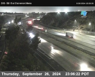 SB 15 at Clairemont Mesa Blvd