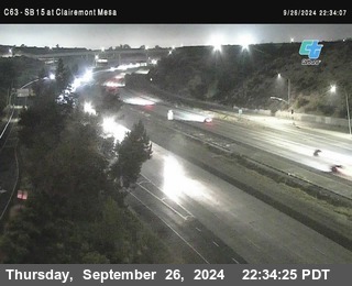 SB 15 at Clairemont Mesa Blvd