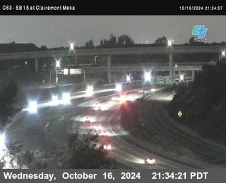 SB 15 at Clairemont Mesa Blvd