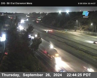 SB 15 at Clairemont Mesa Blvd