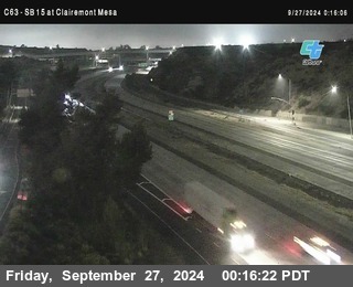 SB 15 at Clairemont Mesa Blvd