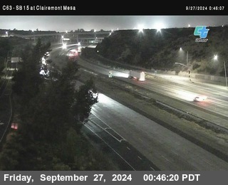 SB 15 at Clairemont Mesa Blvd