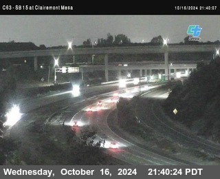 SB 15 at Clairemont Mesa Blvd