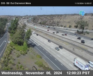 SB 15 at Clairemont Mesa Blvd