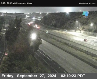 SB 15 at Clairemont Mesa Blvd