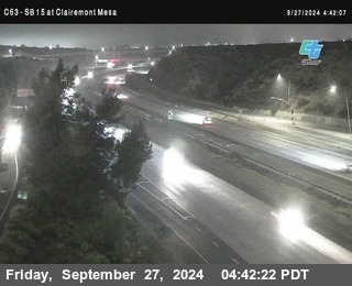 SB 15 at Clairemont Mesa Blvd