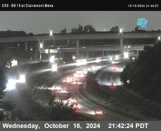 SB 15 at Clairemont Mesa Blvd