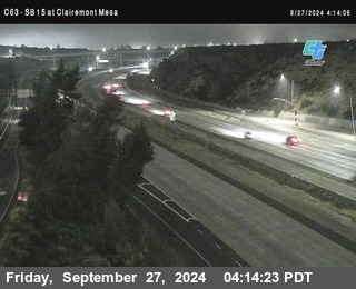 SB 15 at Clairemont Mesa Blvd