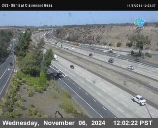 SB 15 at Clairemont Mesa Blvd