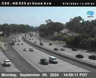 NB 805 at Home Ave (On Ramp)