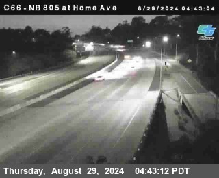 NB 805 at Home Ave (On Ramp)