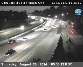 NB 805 at Home Ave (On Ramp)