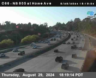 NB 805 at Home Ave (On Ramp)