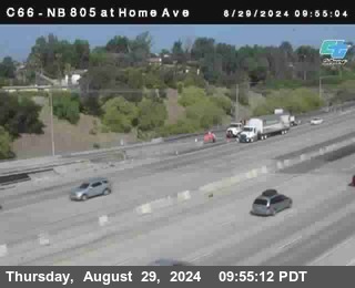 NB 805 at Home Ave (On Ramp)