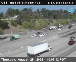 NB 805 at Home Ave (On Ramp)