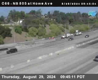 NB 805 at Home Ave (On Ramp)