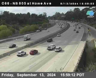 NB 805 at Home Ave (On Ramp)