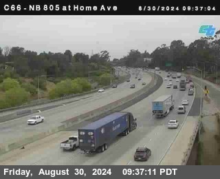 NB 805 at Home Ave (On Ramp)