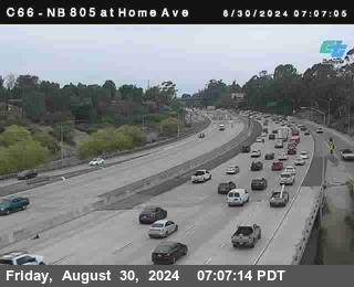 NB 805 at Home Ave (On Ramp)