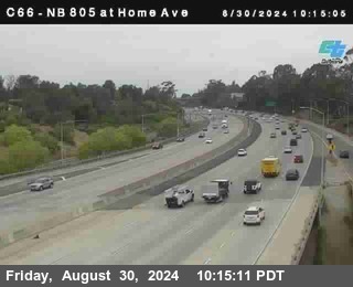 NB 805 at Home Ave (On Ramp)