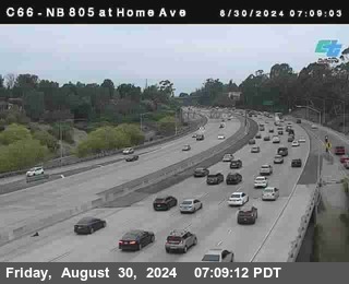 NB 805 at Home Ave (On Ramp)