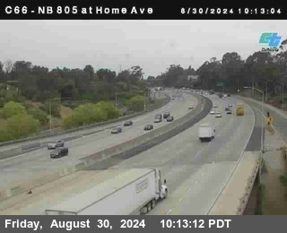 NB 805 at Home Ave (On Ramp)