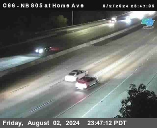 NB 805 at Home Ave (On Ramp)