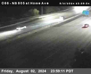 NB 805 at Home Ave (On Ramp)