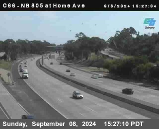 NB 805 at Home Ave (On Ramp)