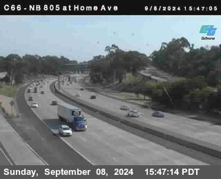 NB 805 at Home Ave (On Ramp)