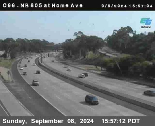 NB 805 at Home Ave (On Ramp)