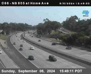 NB 805 at Home Ave (On Ramp)