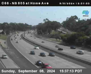 NB 805 at Home Ave (On Ramp)