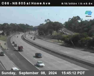 NB 805 at Home Ave (On Ramp)