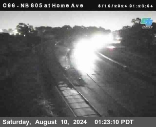 NB 805 at Home Ave (On Ramp)