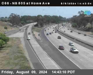 NB 805 at Home Ave (On Ramp)